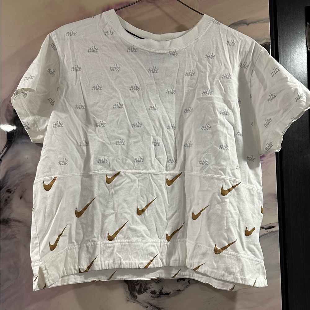 Nike crop top Sz Lg